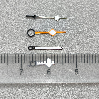 Modified GMT Snow Flake 4 Pins Green Luminous Watch Hands for NH34