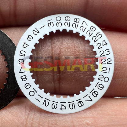 White date disk wheel for RLX 3235 movement, precise replacement part for watch accessories by RLX.