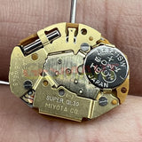 Miyota GL30 Japan Quartz Movement Japan Made 3 Hands Golden