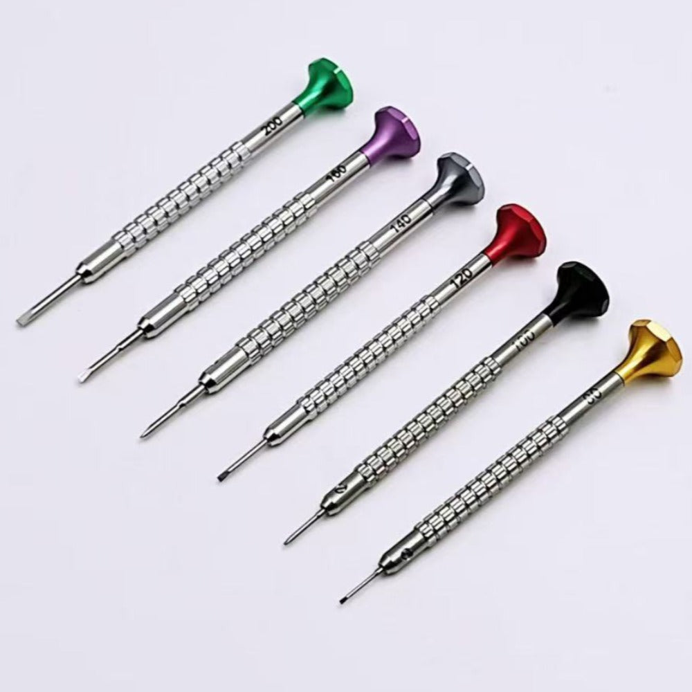 Octagonal head screwdriver set for watch repair, 0.8-2mm precision tools by China Made.