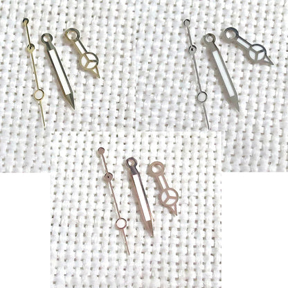 Luminous watch hands for 3135 movement, compatible with Rolex 116655, 116613, 116610 models, ideal for repairs.