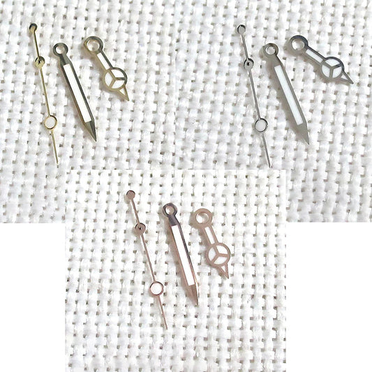 Luminous watch hands for 3135 movement, compatible with Rolex 116655, 116613, 116610 models, ideal for repairs.