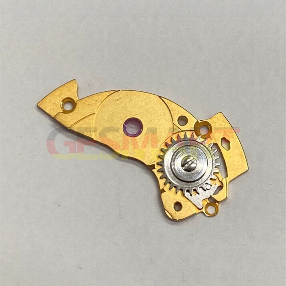 Golden mainspring bridge splint for ETA2824 2834 2836 watch movements.