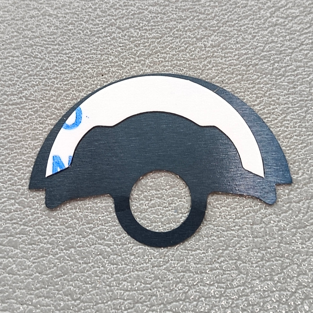 Metal Royal Blue Wave Rotor Oscillating Weight Overlay Fit for NH35 NH36 Movement