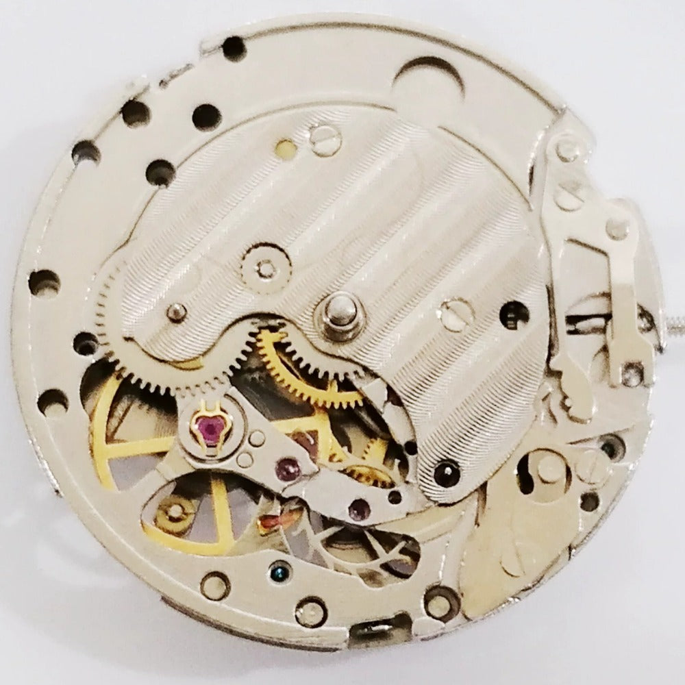 Half-Hollow Chinese 2813 8205 Auto Mechanical Movement 4 Hands Small Second@5/9