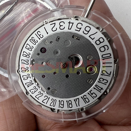 Miyota/Citizen 9019, japanisches automatisches mechanisches Uhrwerk, Datum bei 3/6