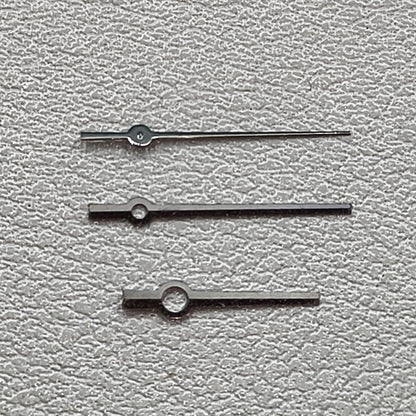 6.7X10.35X11mm Silver Trim No Lume Watch Hands for NH05/NH06 Fit 31mm Case