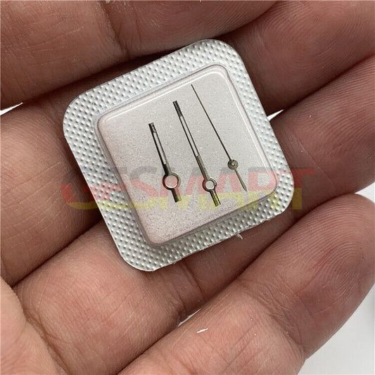 Aiguilles de montre pour homme 12,5 mm, 3 aiguilles lumineuses vertes, pour mouvement Miyota 8200