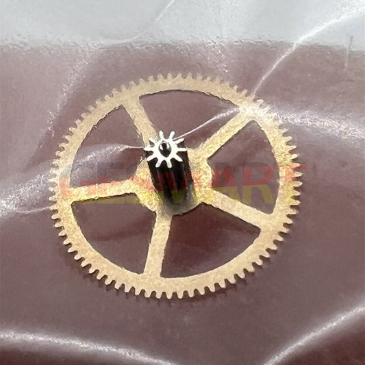 Watch part third wheel compatible with YN55 YN56 movements, precision gear for Seiko watch repairs.