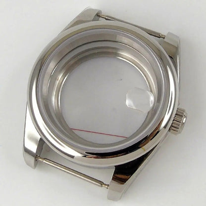 Personalized 39mm Sapphire Glass Watch Case Fit NH35/36 ETA2836 2824 Miyota 8215