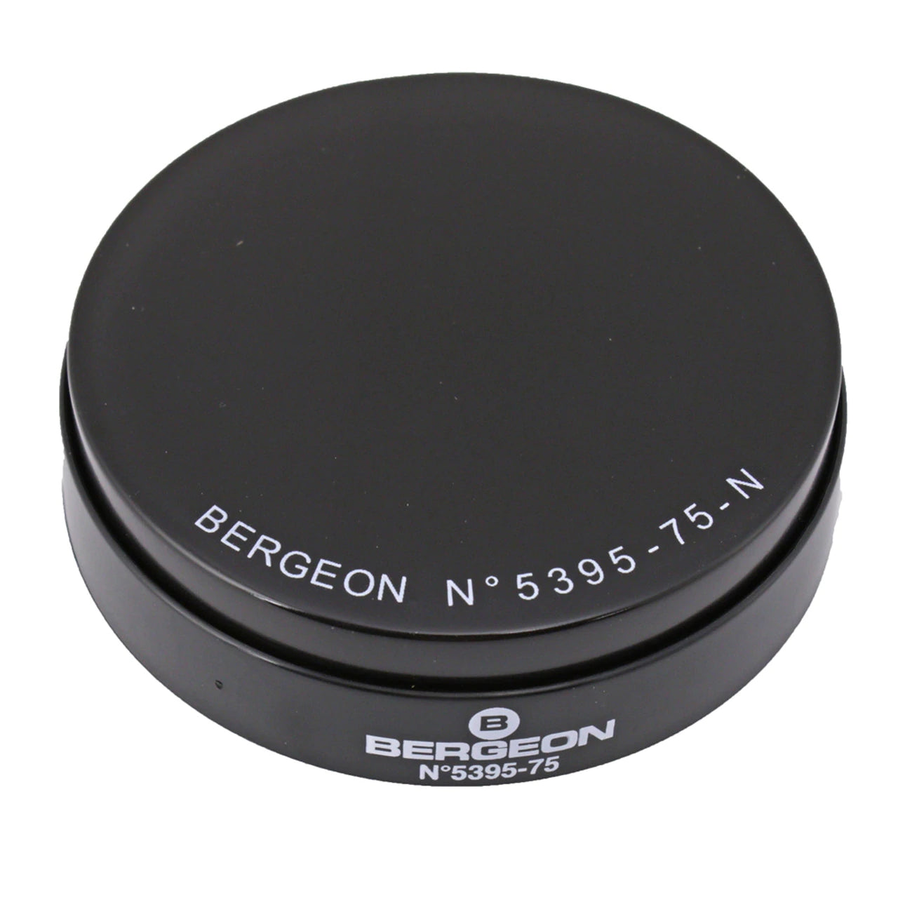 Bergeon 5395-75-N black gel watch case cushion, 75mm, Swiss made for secure watch protection