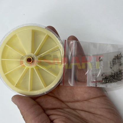 Stainless steel mini watch screws assortment 250pcs for precise, durable watch repairs.