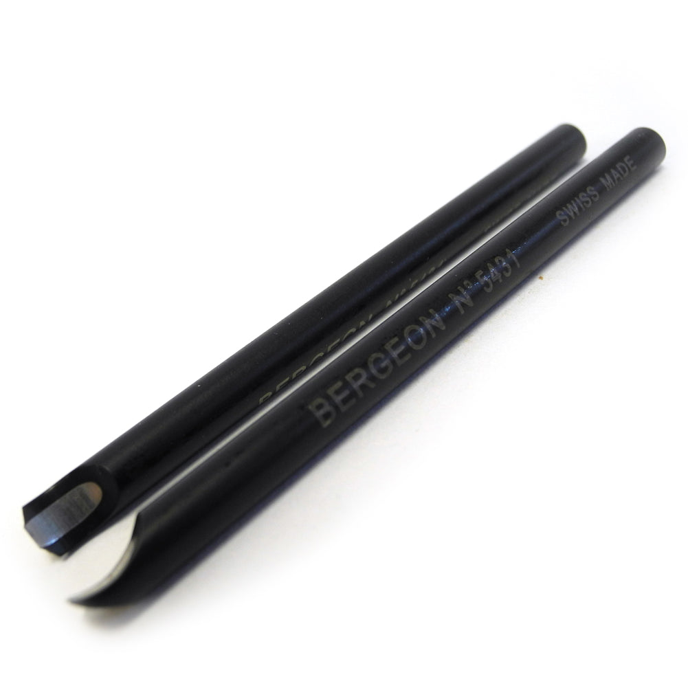 Bergeon 5431 watch hand levers 3mm precision tool for watch repair and hand adjustment.