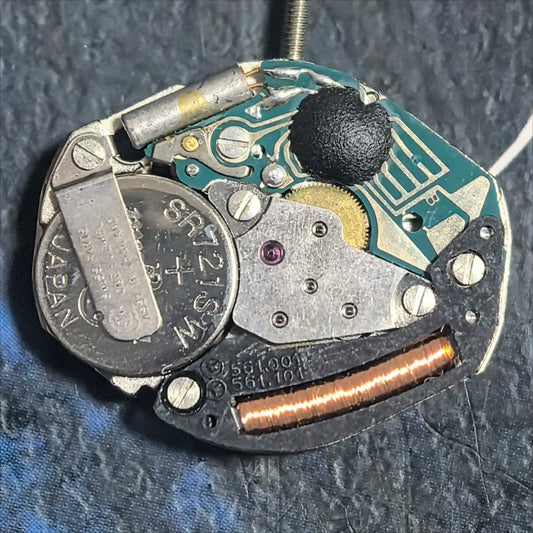 Old Stock Swiss ETA 561.101 Watch Quartz Movement 3 Hands Watch Part