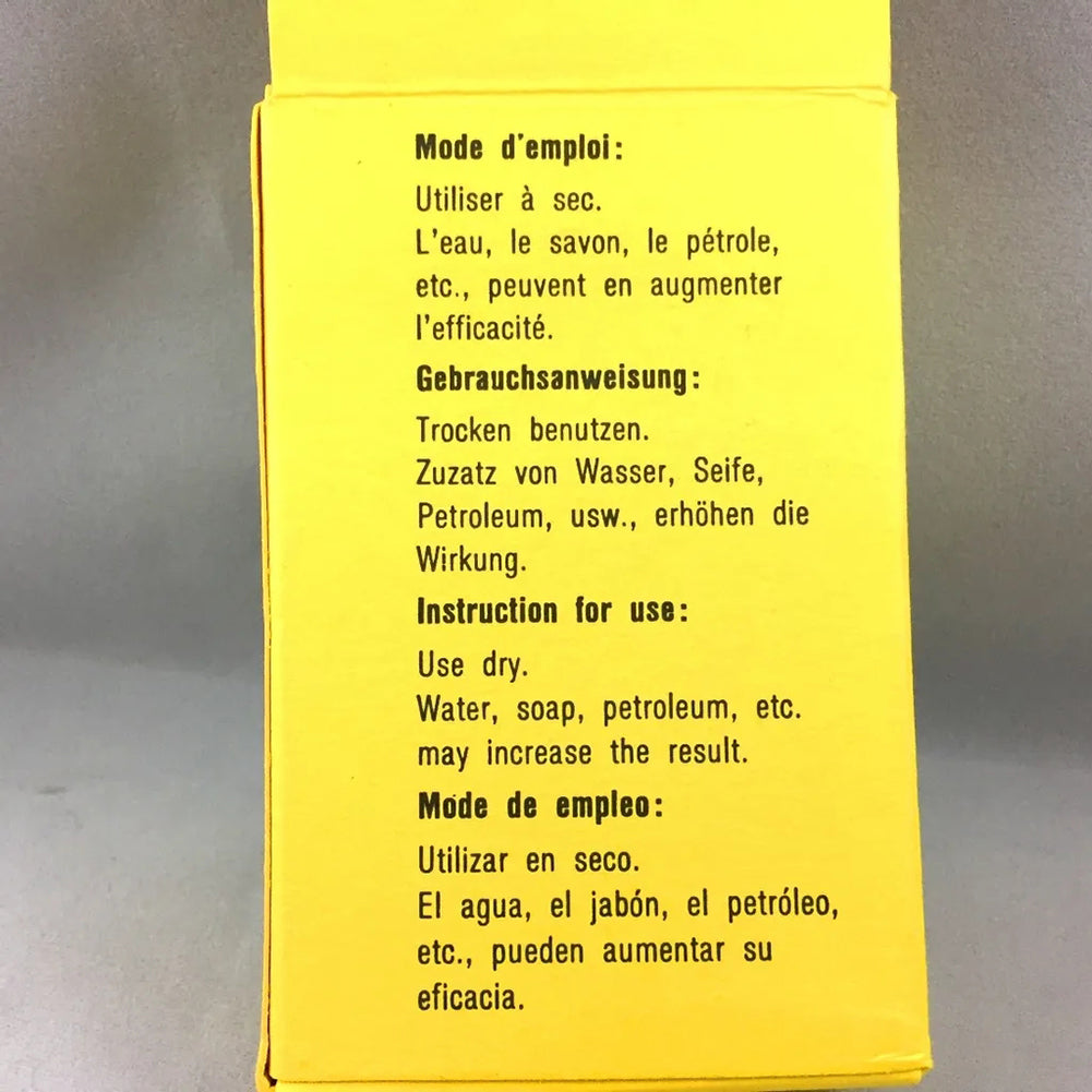 Bergeon 5444-C coarse polishing pad for effective rust removal and cleaning on watch accessories.