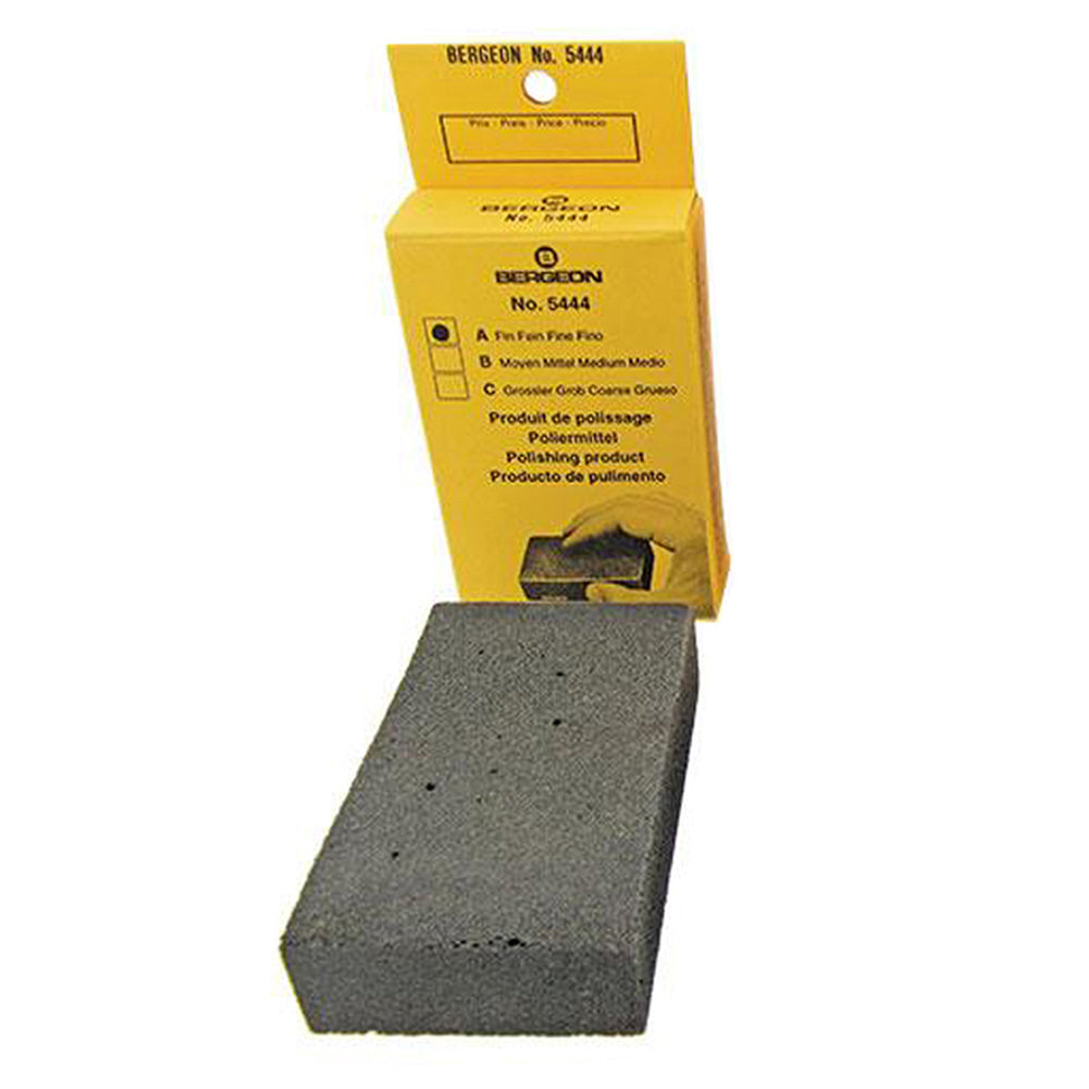 Bergeon 5444-A fine rust removing polishing cloth for watch accessories cleaning.