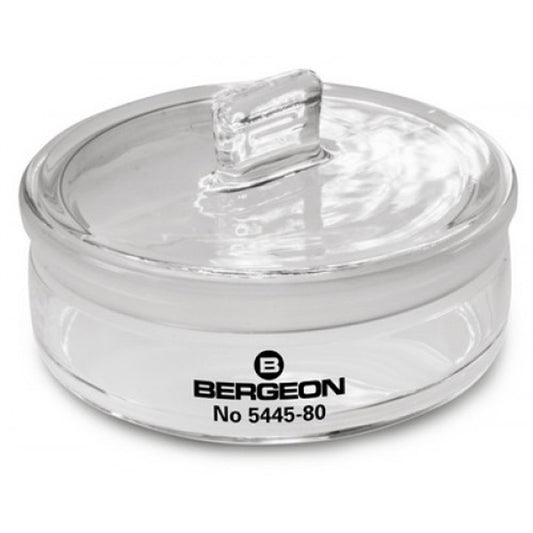 Bergeon 5445-80 benzine cup for precision watchmaker tool, ideal for cleaning small parts.