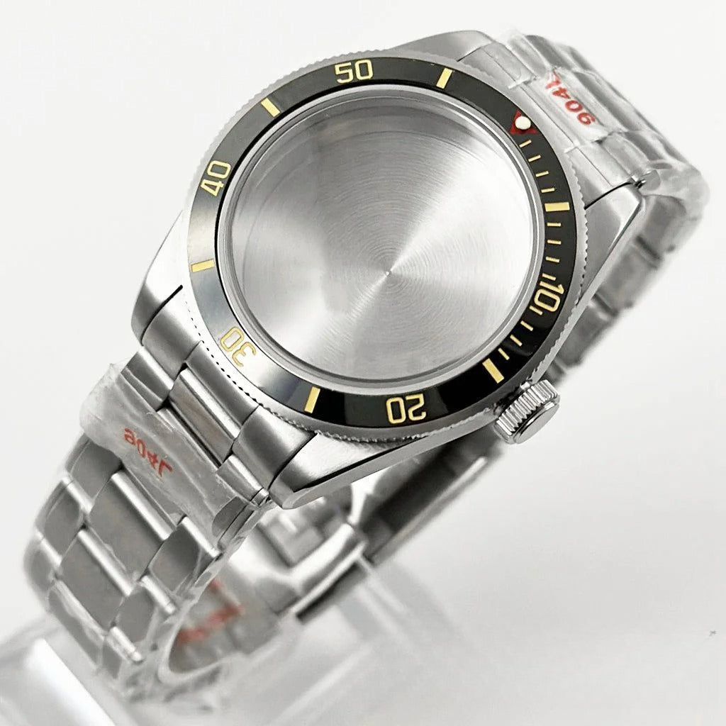 39MM Domed Sapphire Crystal BB58 Watch Case for NH34/35 NH36 NH38 NH70 ETA 2824