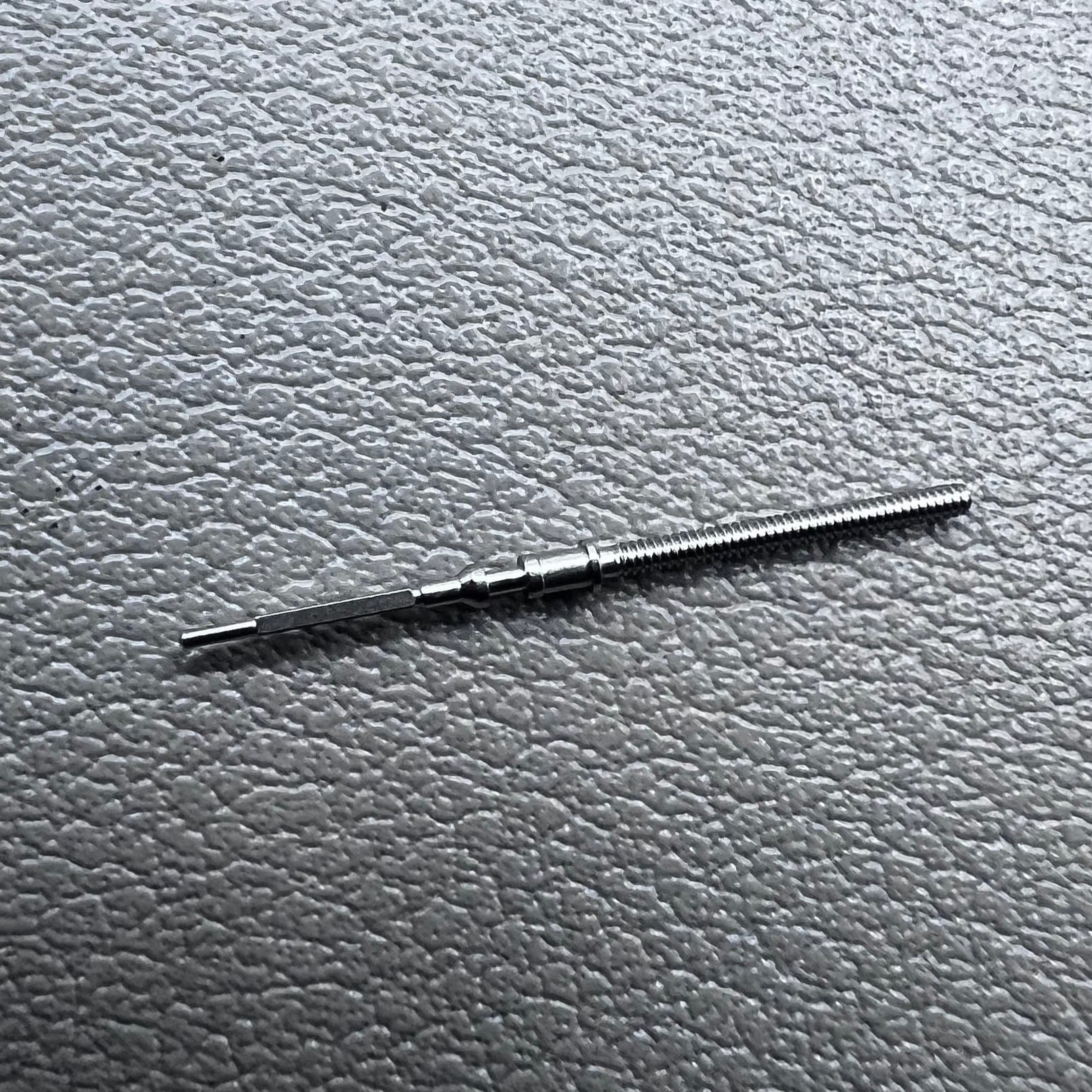 Set of 5 generic watch winding stems for YN55A YN56A movements, compatible with various watch brands.