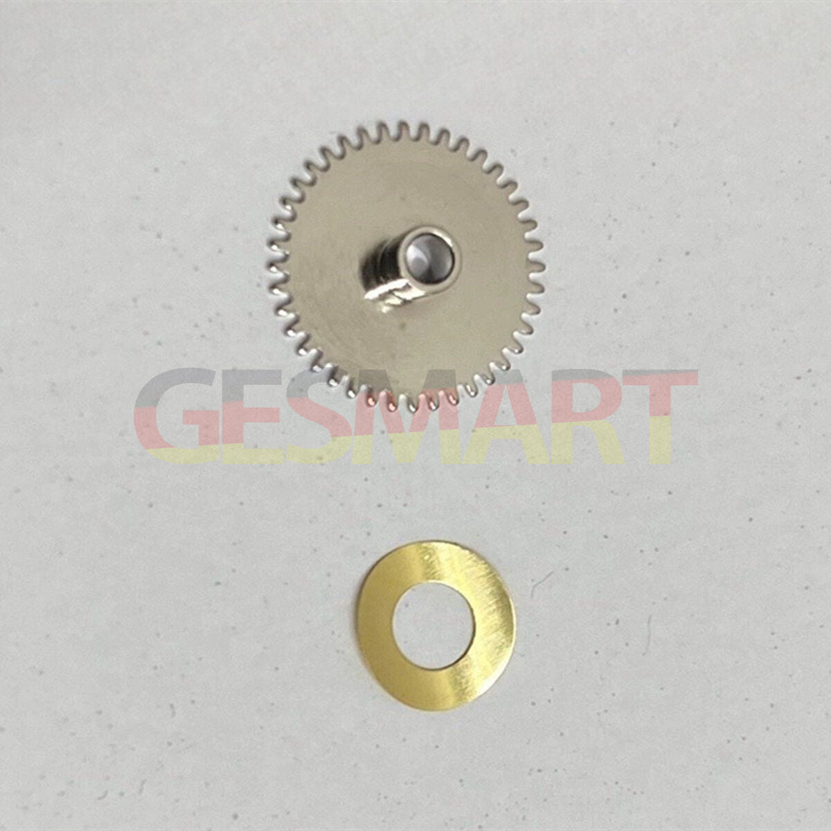 Hour wheel and train bridge for Seagull ST3600 ETA6497 watch movement, precision replacement part.