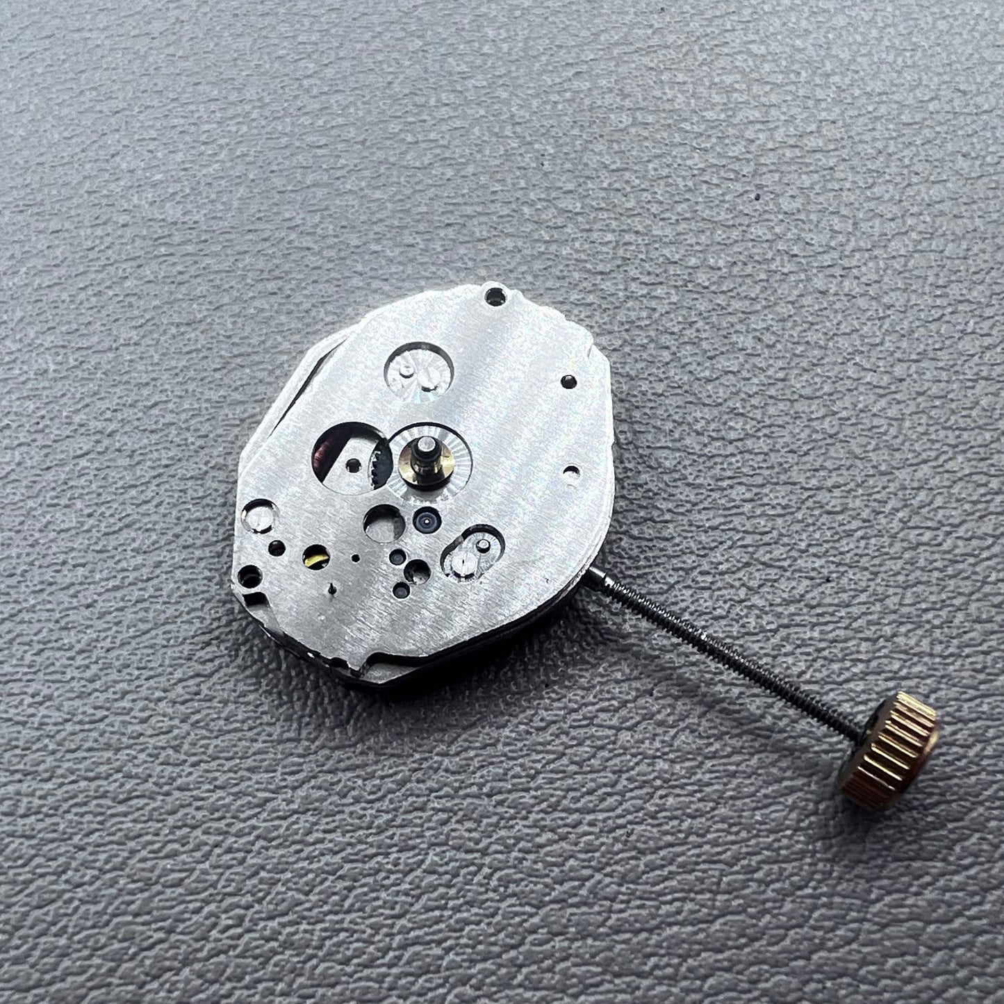 Japan Miyota 6L45 Watch Quartz Movement 2 Hands Silver Plated
