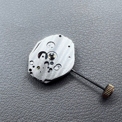 Japan Miyota 6L45 Watch Quartz Movement 2 Hands Silver Plated