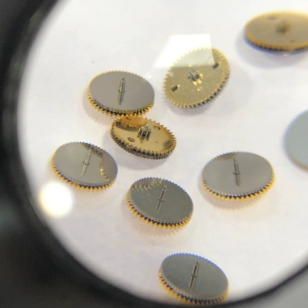 1. Triple set of double layer automatic watch wheels compatible with Miyota 8200 movement.  