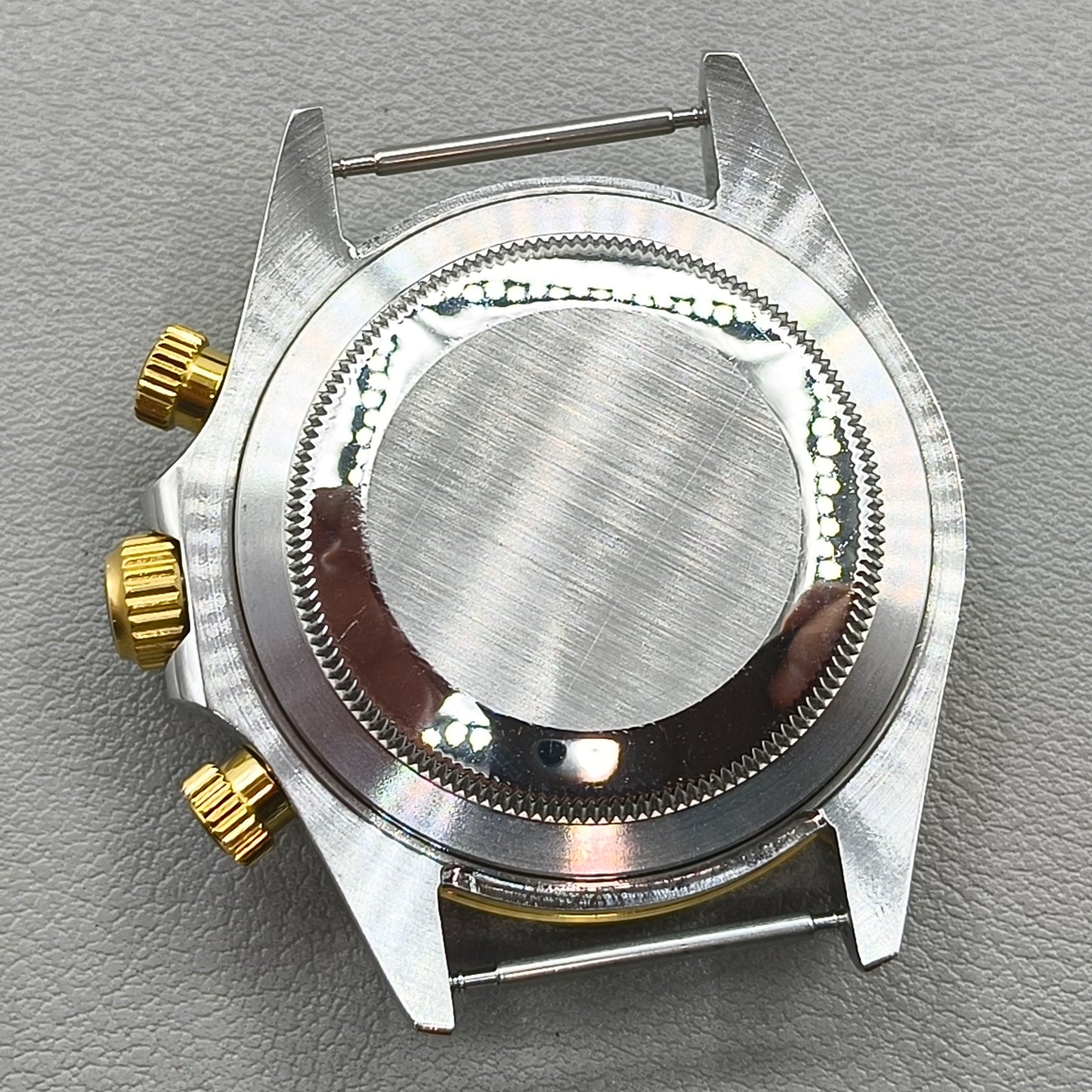 Personalized 39.3mm Stainless Steel Watch Case DTN Diamond Bezel for VK63