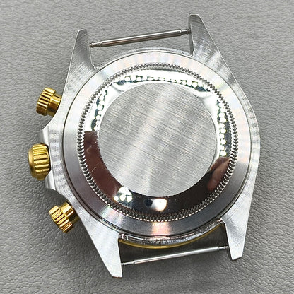 Personalized 39.3mm Stainless Steel Watch Case DTN Diamond Bezel for VK63
