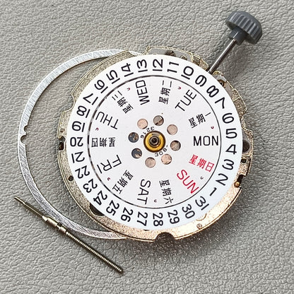 Japan Miyota 820A Movement Automatic Mechanical Day Date Display Window