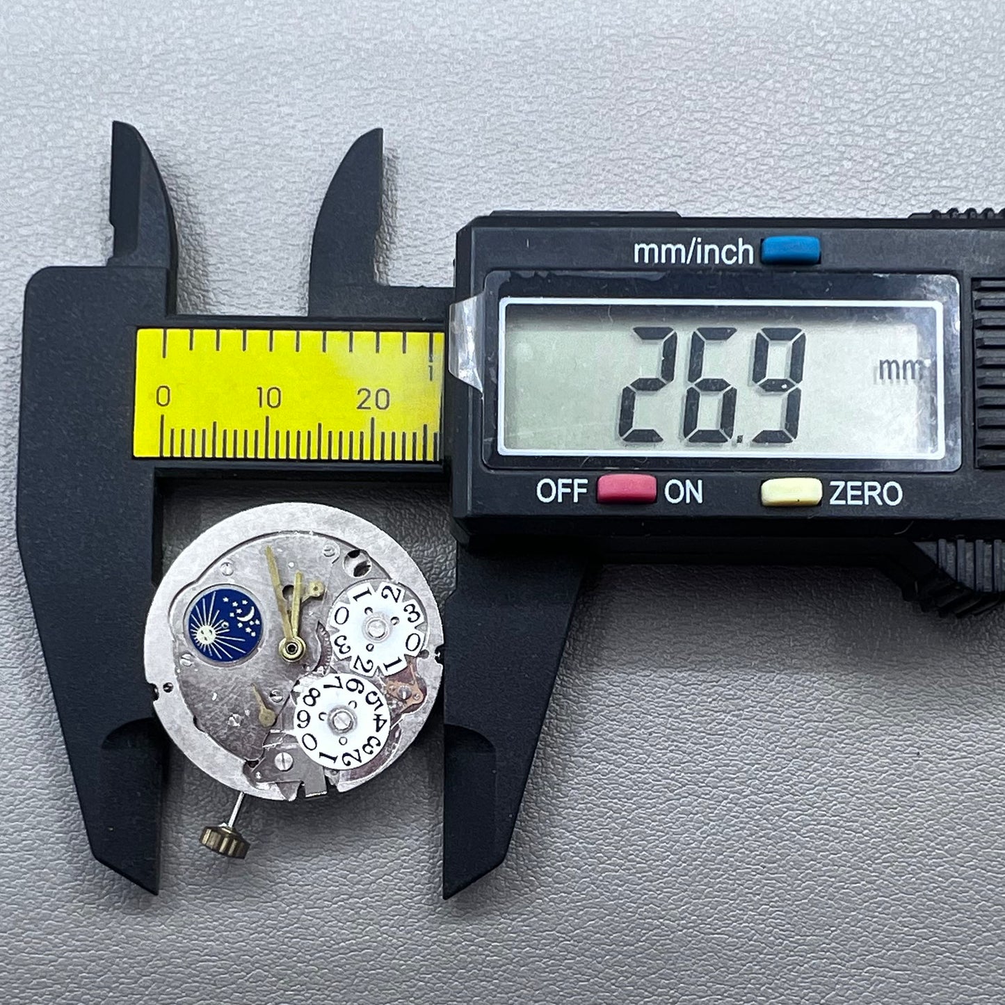Shanghai Automatic Mechanical Movement R16 Small Second@9 Phase@6