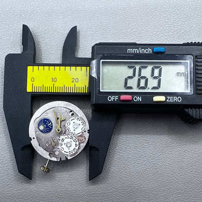 Shanghai Automatic Mechanical Movement R16 Small Second@9 Phase@6