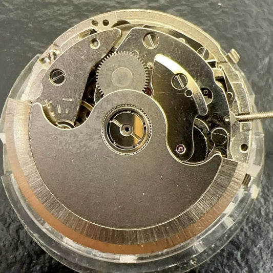 Shanghai ST10 JHB10 watch face showing mechanical 6-hand design with small seconds at 6, 9, and 12 o'clock.
