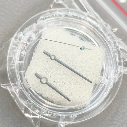 No Lume Silver Trim Watch Hands For NH36 NH35 7S26 Movement