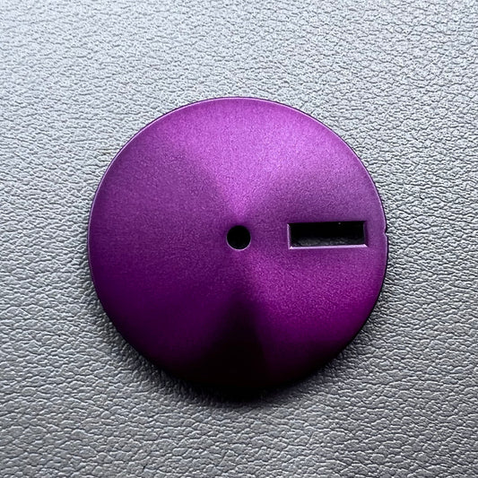 28.5mm Purple Watch Dial Radiation Lines Fit NH35 NH36 4R35 4R36 6R 7S26 Movement