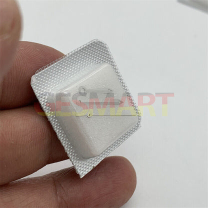 Green lumed pointed watch hands set by T038 for ETA2834 movement, perfect for men's watch repair and restoration.