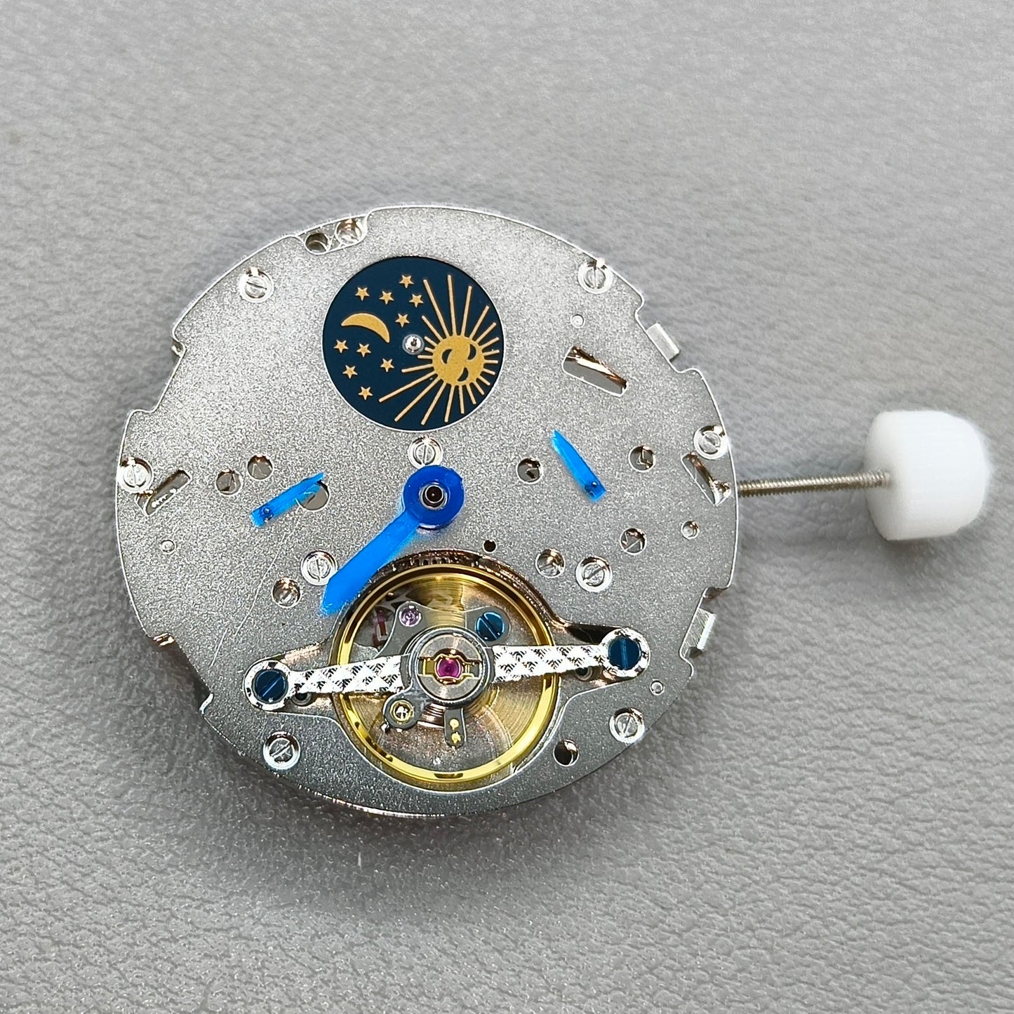 LB06 Movement Watch Automatic Mechanical Movement 3 Eyes Date@3, Day@9