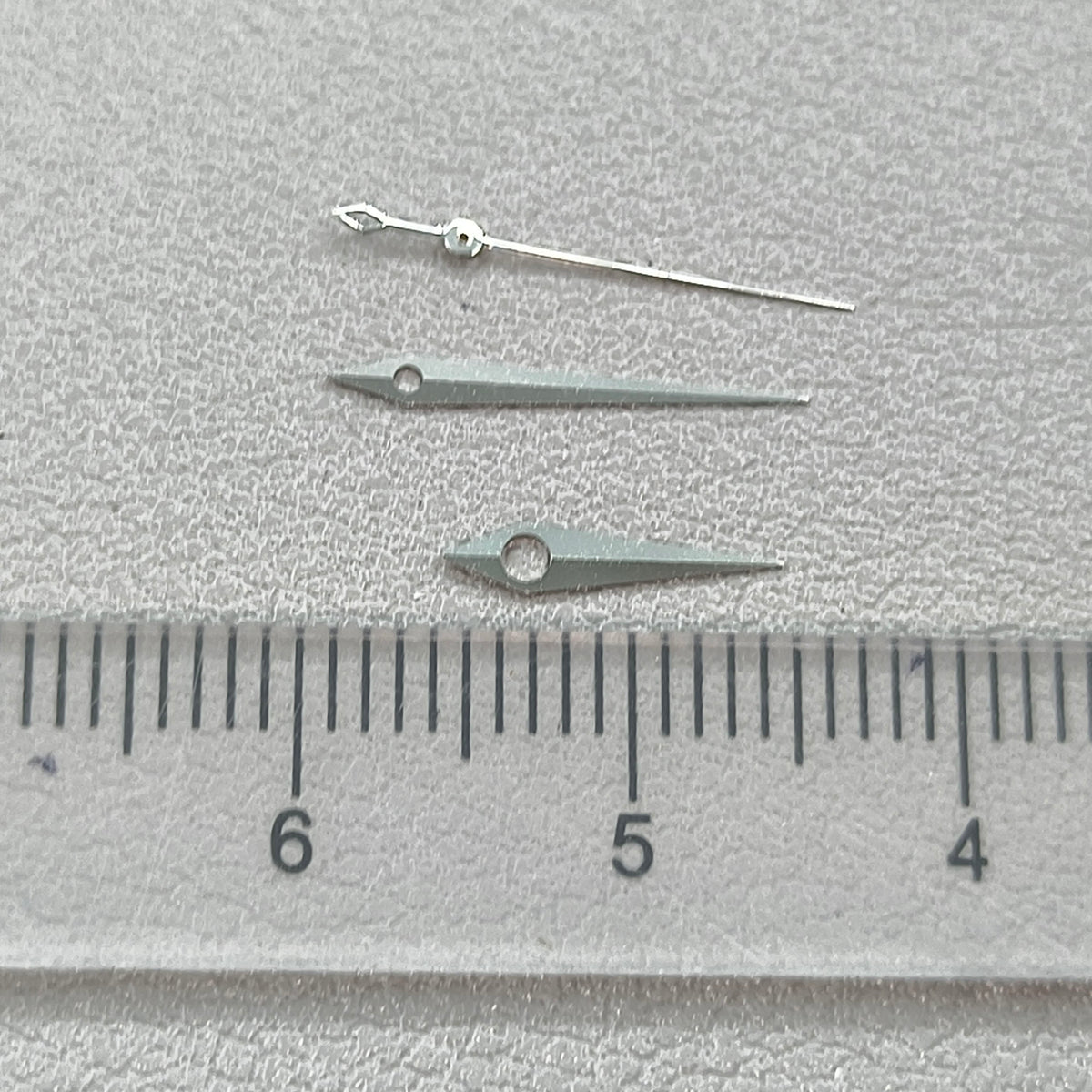 2 Sets Silver Trim Cocktail Type No Lume Hands for NH35/36 NH38 NH72 NH70