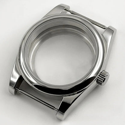 36MM/40MM Round Bezel Watch Case Sapphire Crystal for NH34 NH35 NH36 ETA2824