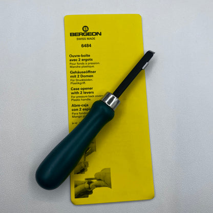 Swiss Bergeon 6484 Opening Tool Two Lever Watch Case Back Opener