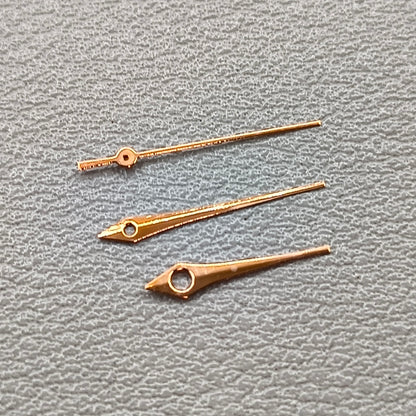 2 Sets/Pack Rose Golden Trim Watch Hands for Miyota 2035 Quartz Movement