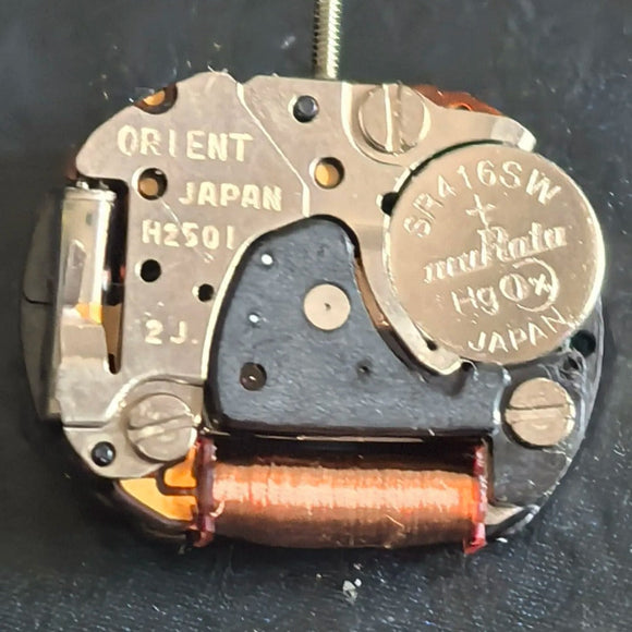 Japan Made Orient H2501 Disassemble Watch Quartz Movement 3 Hands Watch Part