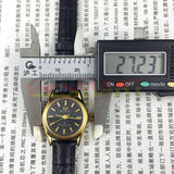 Black Round Case Golden Nail Tianjin Seagull Manual Mechanical Ladies Watch