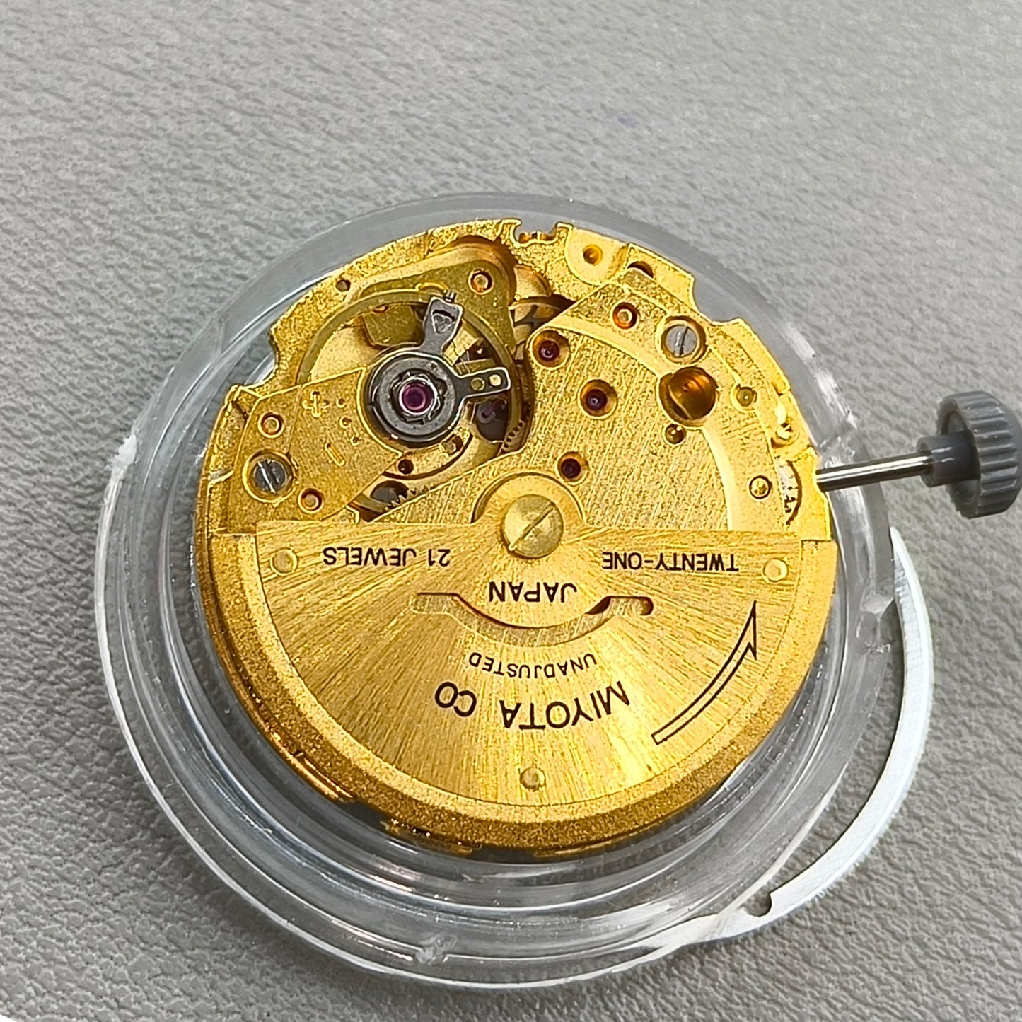 Genuine Golden Miyota 8200 8215 Day Date Automatic Mechanical Movement
