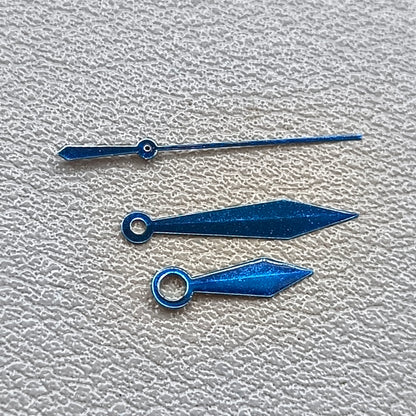 3 Hands Dark Blue 8.5mmx12mmx13mm Watch Hands for NH35/36/4R/7S Movement