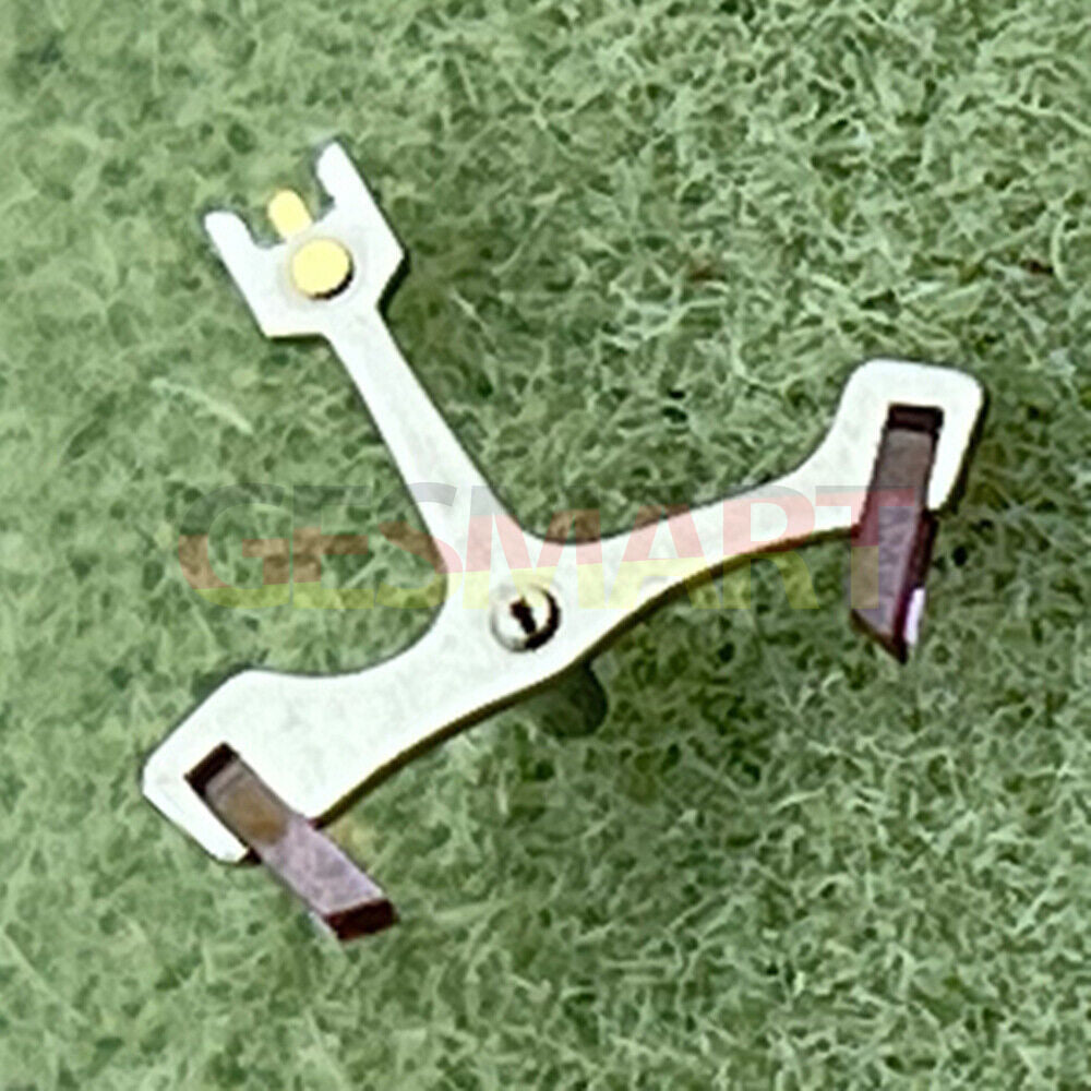 Pallet fork for SA100 watch movement, precise repair part for smooth mechanical function.