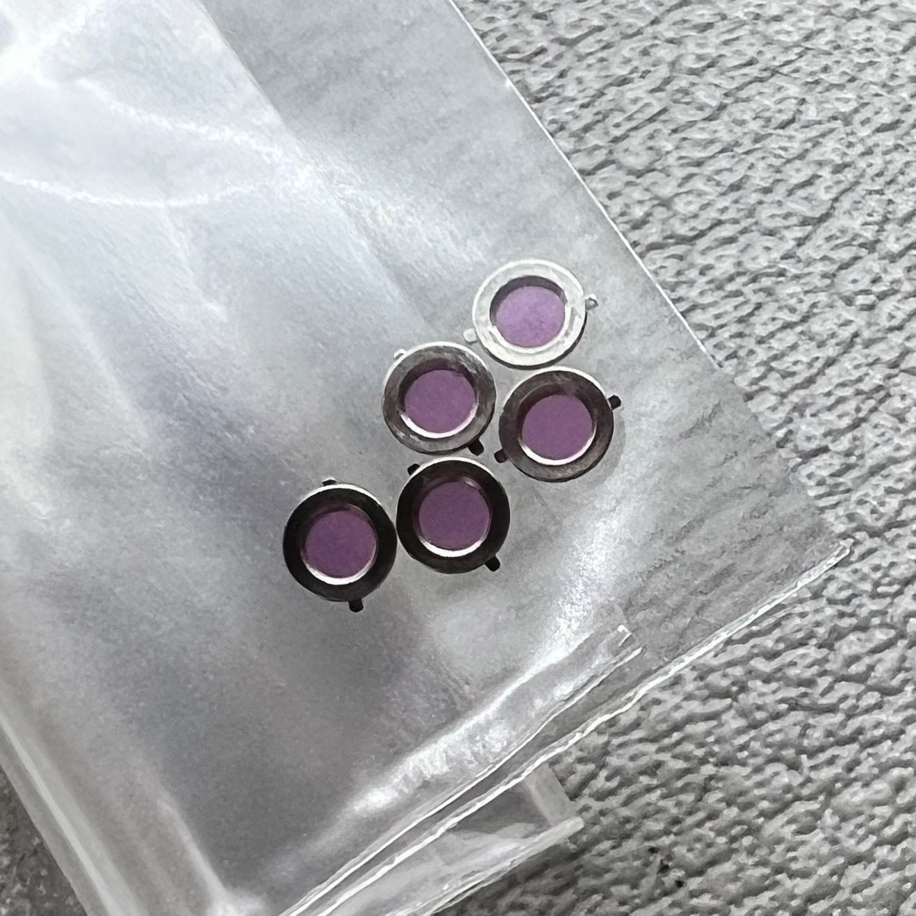 5 PIECES Plate Cap Jewel Generic Fit for 8200 Movement #1019-3025