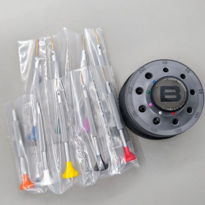 Bergeon 31081-S09 Antimagnetic Ergo Set of 9 Screwdrivers Replacement 8899-S09
