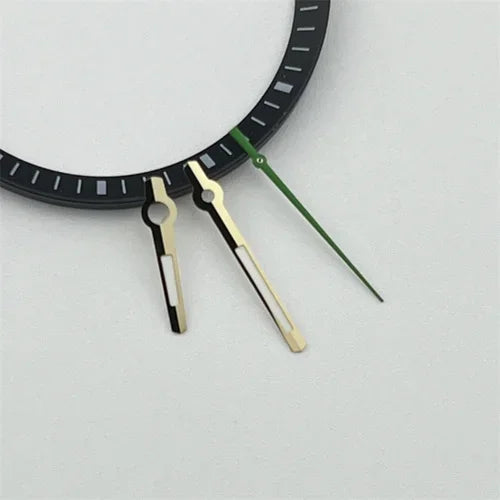 Green Luminous Logbook Watch Hands Green Orange Red Second Hand for NH35/NH36