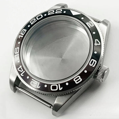 39MM Bezel Domed Sapphire Crystal Case for NH34 NH35 NH36 NH38 ETA 2824 PT5000